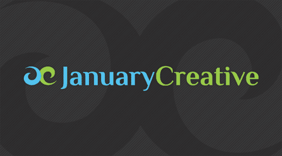 The final January Creative logo and brand identity